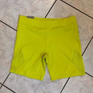 NWT Forever 21 high rise mesh biker shorts !